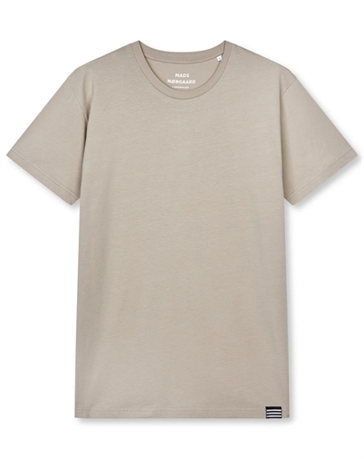 Mads Nørgaard - Fine Jersey Thor T-Shirt - Plaza Taupe